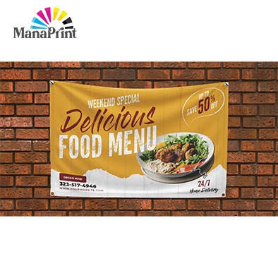 cetak Spanduk [ murah ] bahan flexy korea 440gr hi-ress