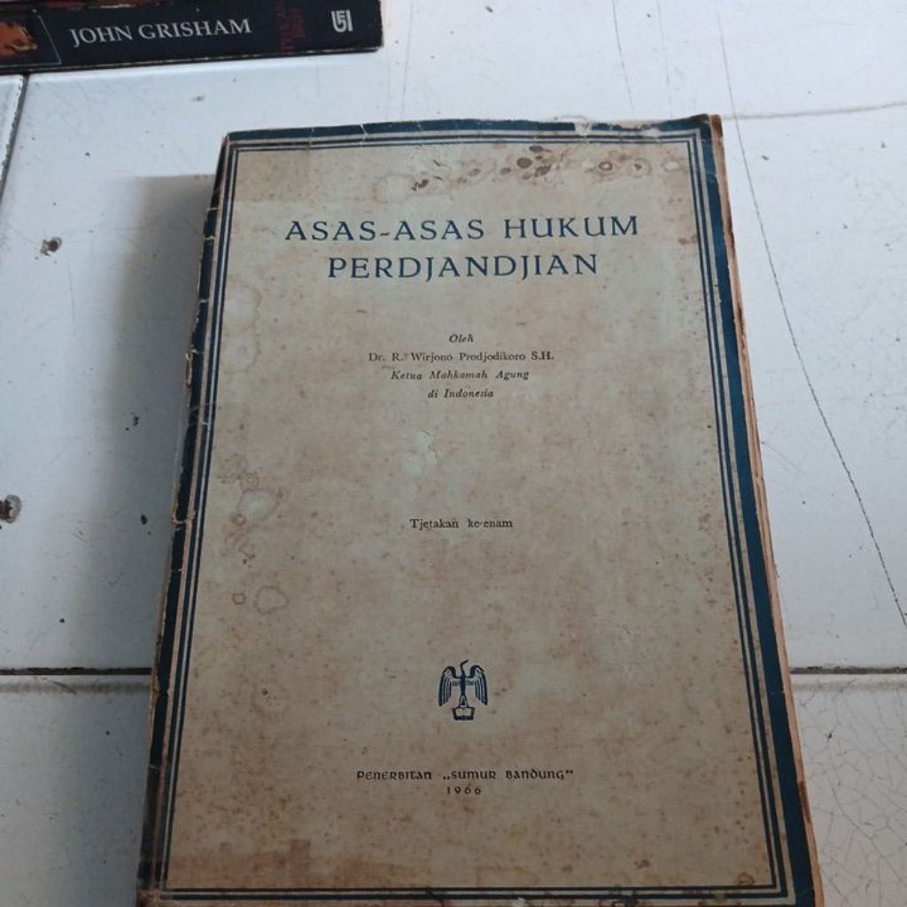 ASAZ-ASAS HUKUM PERDJANDJIAN