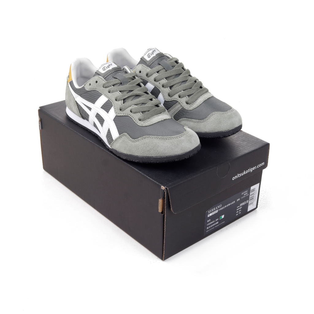 Onitsuka Tiger Serrano Burnt Olive White