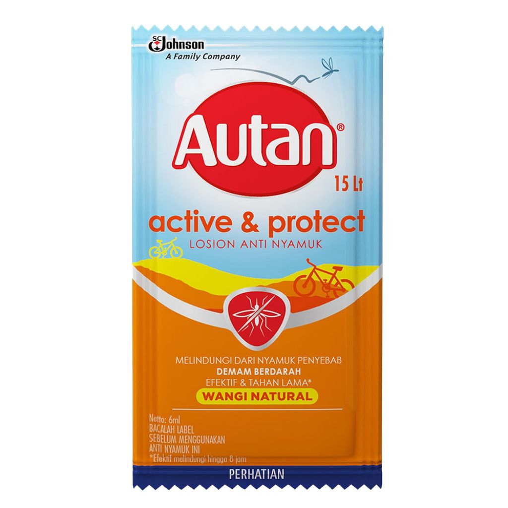 Autan Jeruk Lemon Rentengan 12 Sachet Ekonomis Rencegan