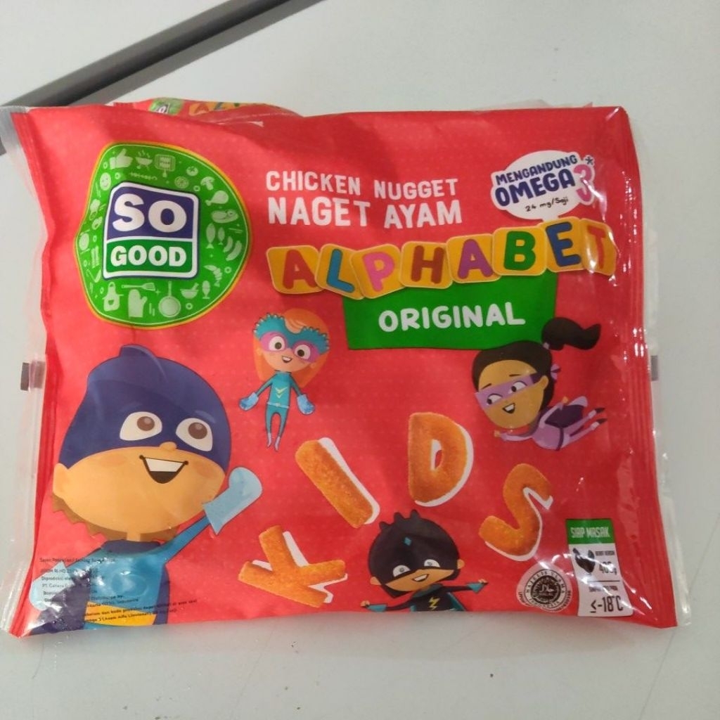 

So Good Naget Alphabet 400gr