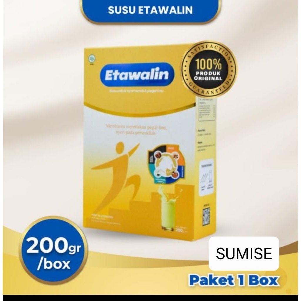 

Susu Formula Etawalin Original Atasi Nyeri Sendi dan Asam Urat 200gr [Harga Promosi]