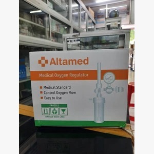 Cosmomed Flowmeter Oxygen Wall Male Connector C&U - Regulator Oksigen Dinding Connector Colok