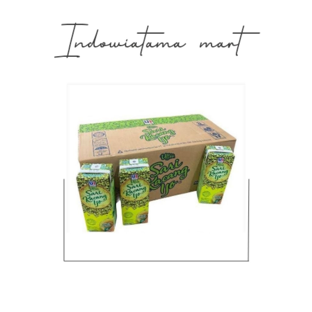 

ULTRA SARI KACANG HIJAU 250ML KARTON