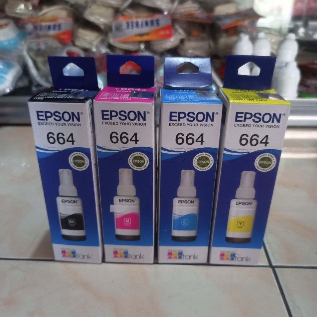 TINTA PRINTER EPSON ORIGINAL 664