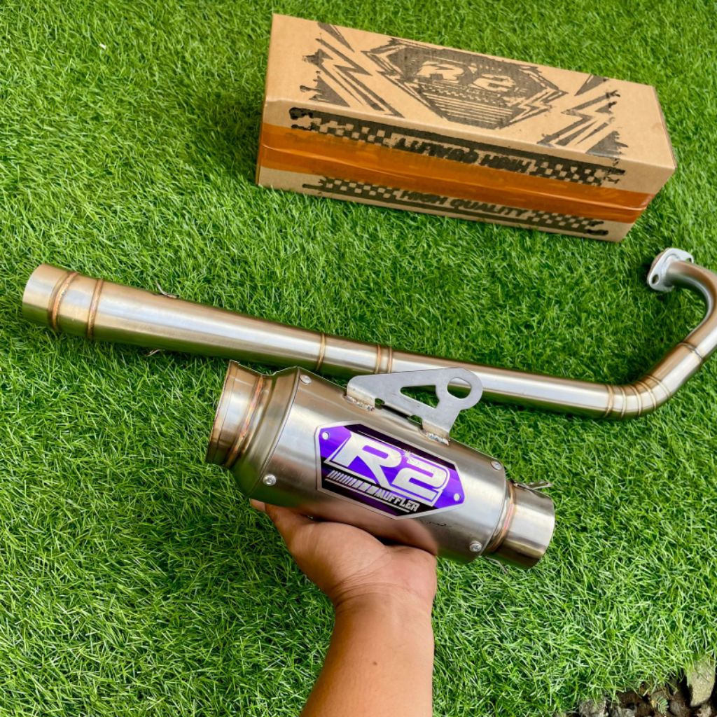 Knalpot Bore Up Harian Pemasangan Standrt MX 135CC_200CC mx lama _mx New inlet 50
