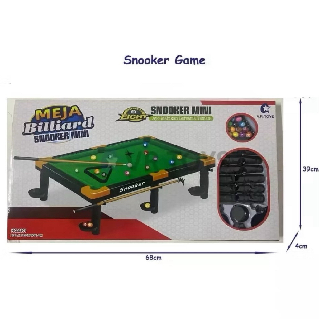 Mainan Snooker Billiard Anak Pool Table Toys