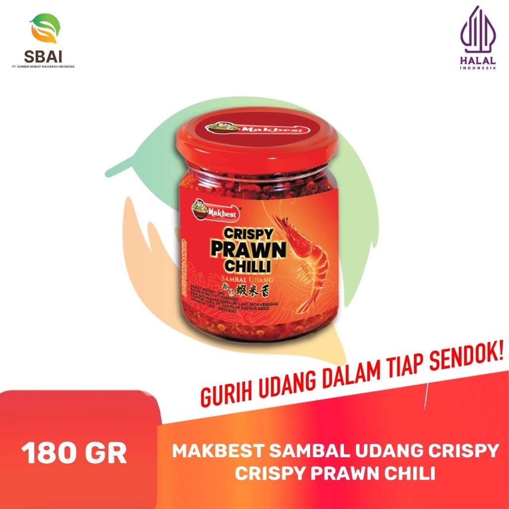 

Makbest Sambal Udang Crispy Crispy Prawn Chili
