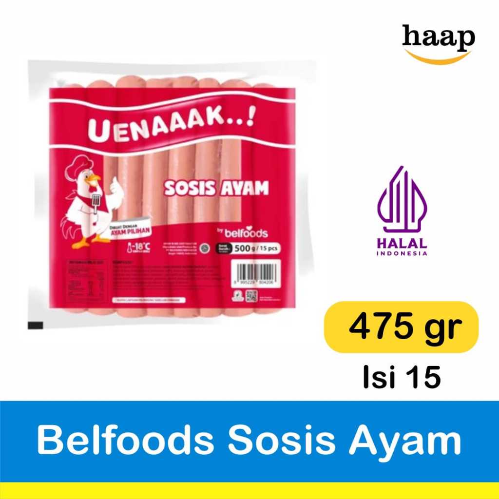 

Belfoods Sosis Ayam 475gr
