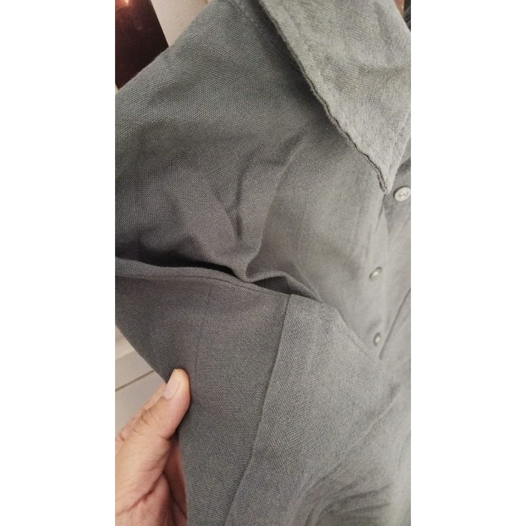 Preloved Tunik Hijau Botol