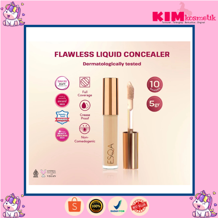 ESQA Flawless Liquid Concealer / ESQA Concealer