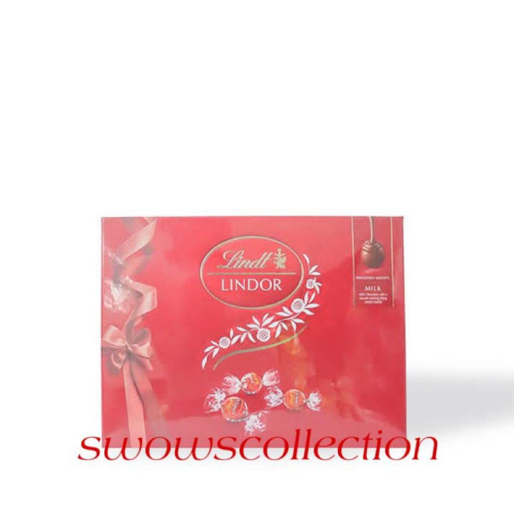 

LINDT LINDOR MILK CHOCOLATE BOX COKLAT COKELAT