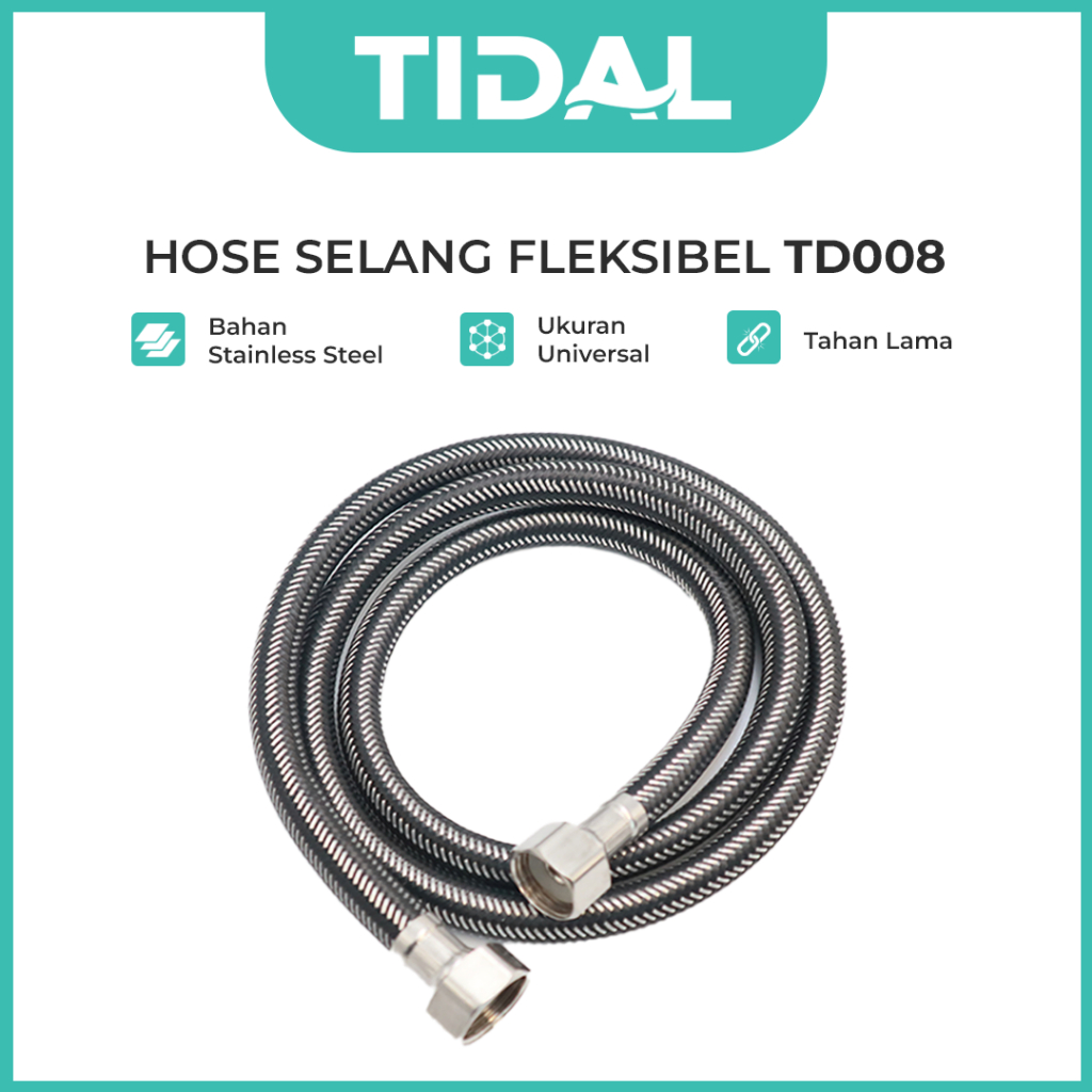 Hose Selang Fleksibel Shower Toilet Kamar Mandi Tidal TD008