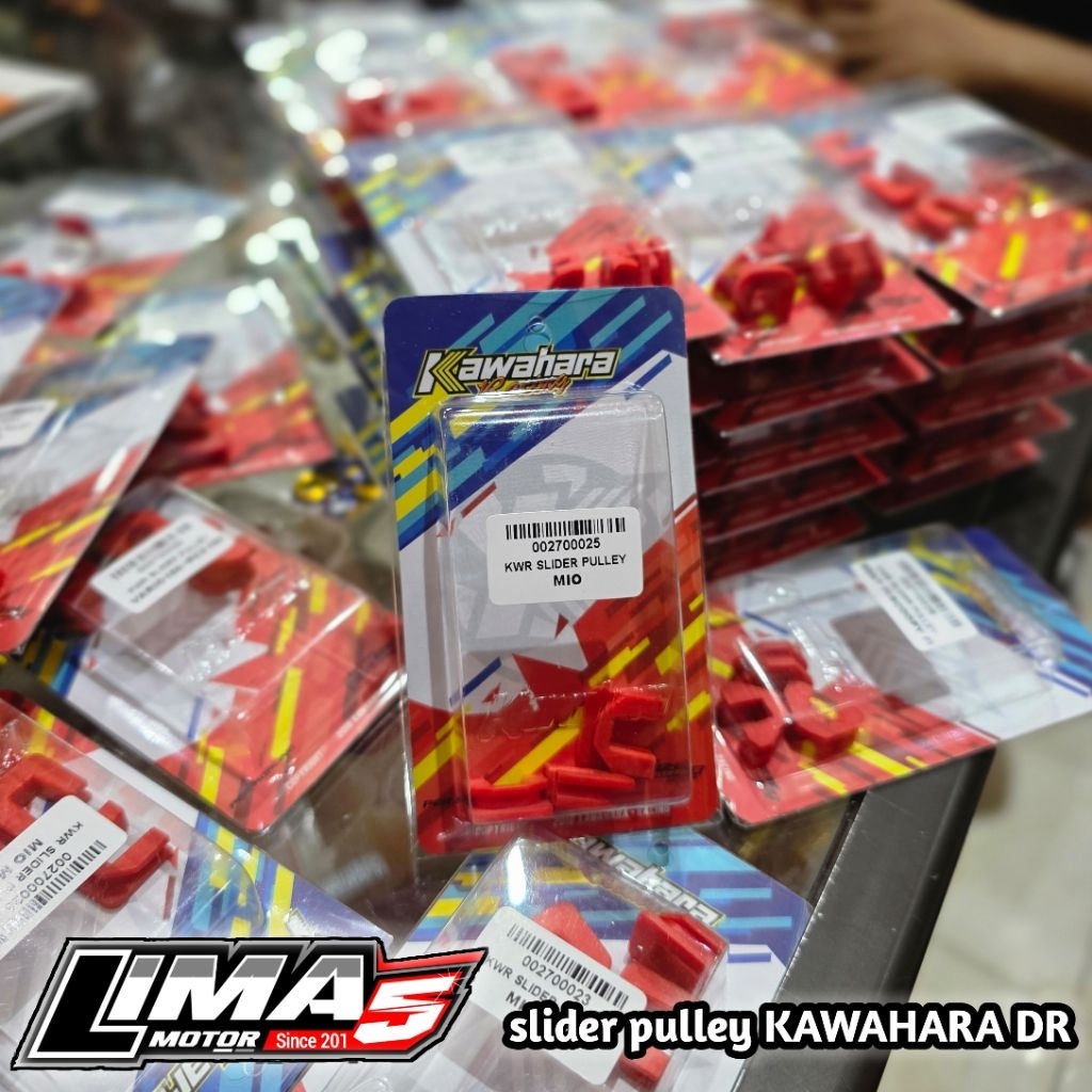 Karet slider pulley KAWAHARA DR daily race Mio aerox Nmax M3