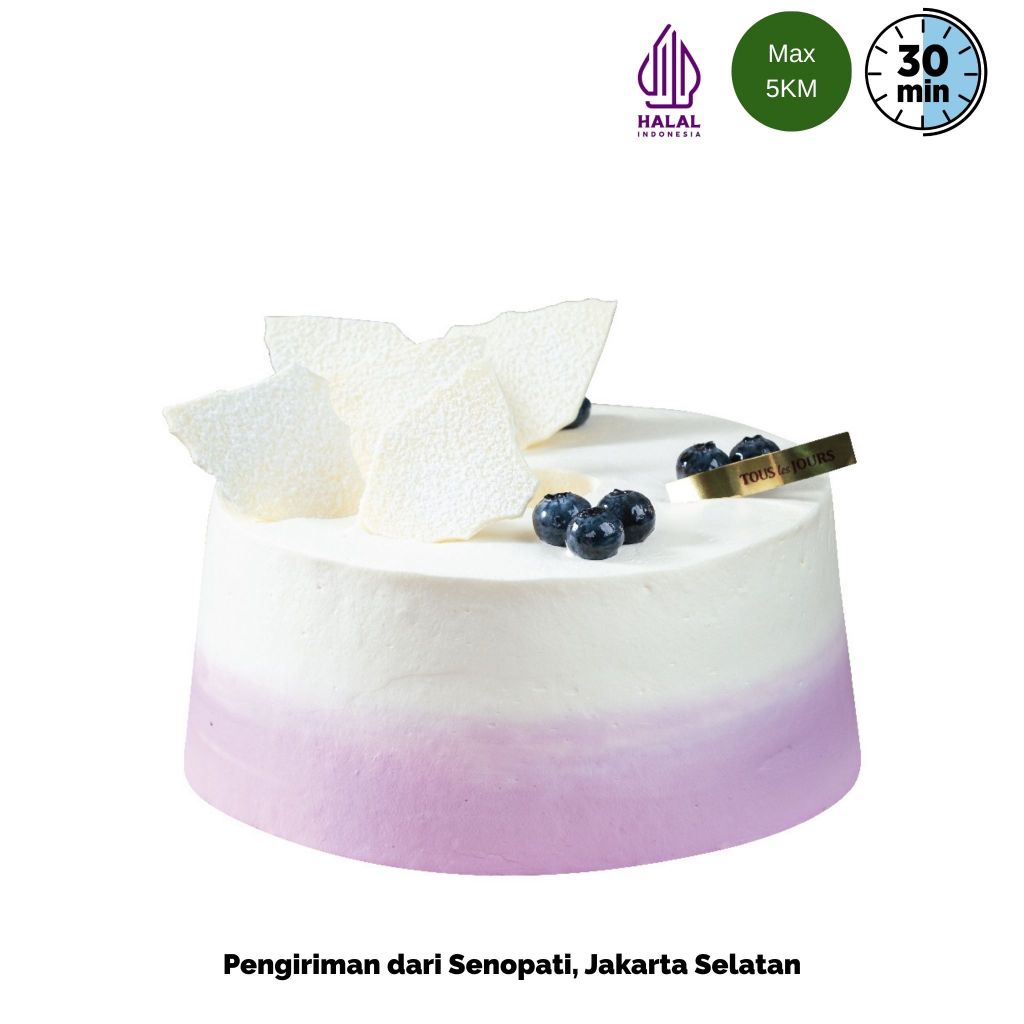 

TOUS les JOURS - Blueberry Chiffon Cake
