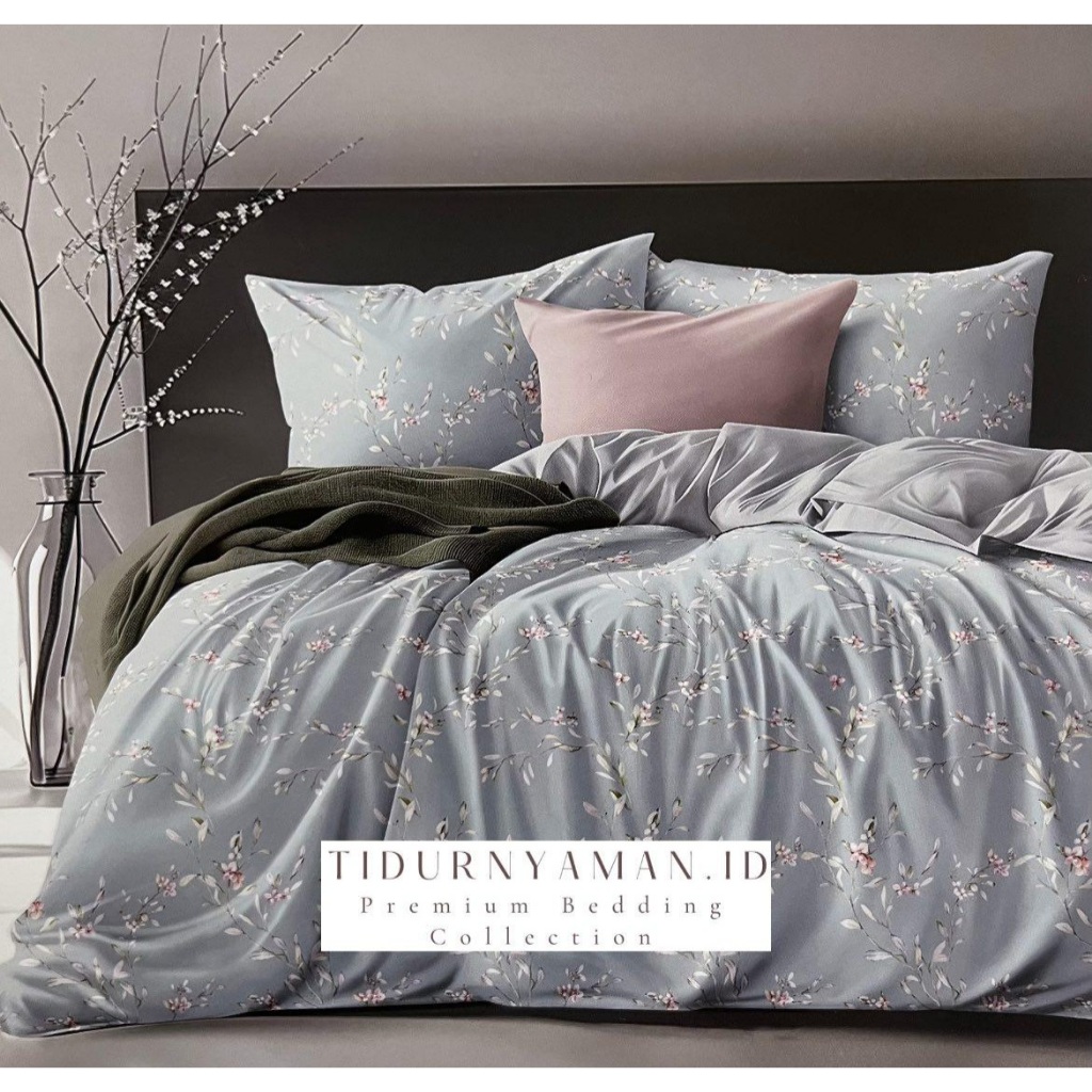 TIDURNYAMAN | Sprei Set Ukuran 120x200 Bahan Katun Jepang