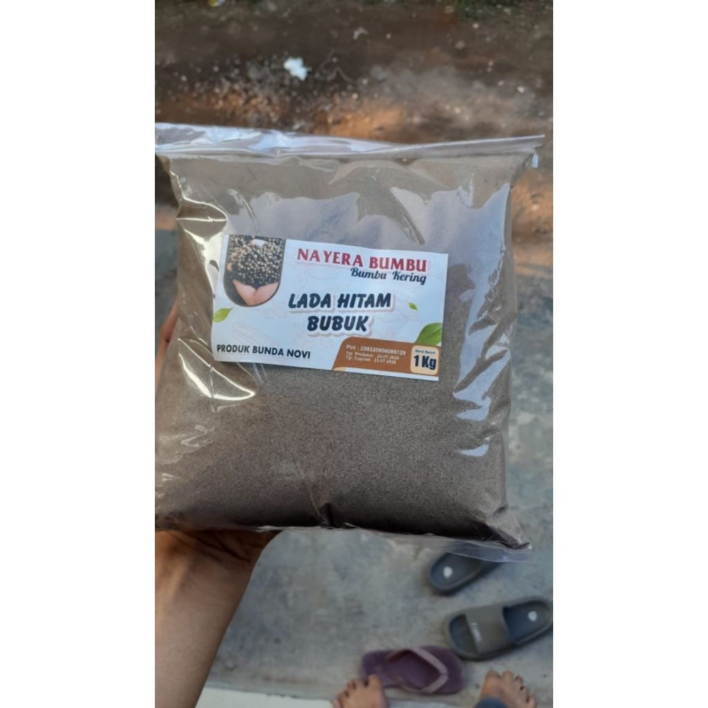 

Lada Hitam Bubuk Berkualitas 1KG 100%Asli