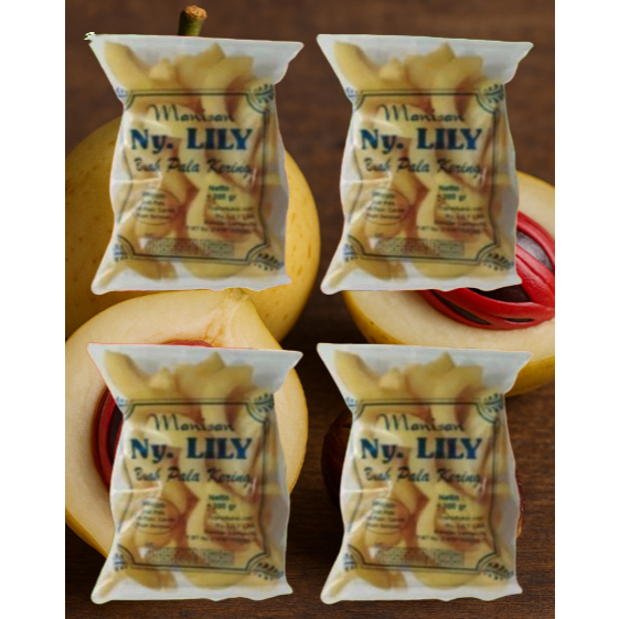 

Manisan Buah Pala Kupas Kering Khas Lampung Ny. Lily 4 PCS