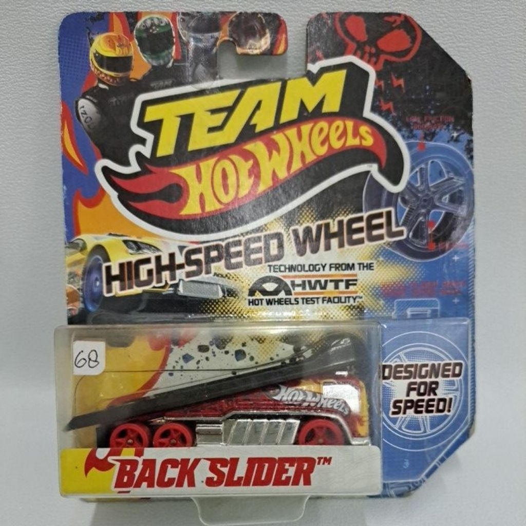 Team Hot Wheels HWTF Back Slider