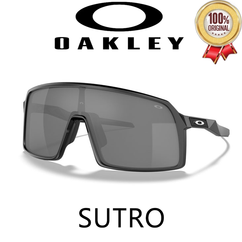 【100% Original】Kacamata Oakley Original Sunglasses Sutro Lite OO9406/ Prizm Grey /Global / Sun /Blac