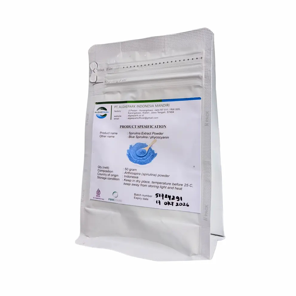 

BLUE ALGAE SPIRULINA 50gr