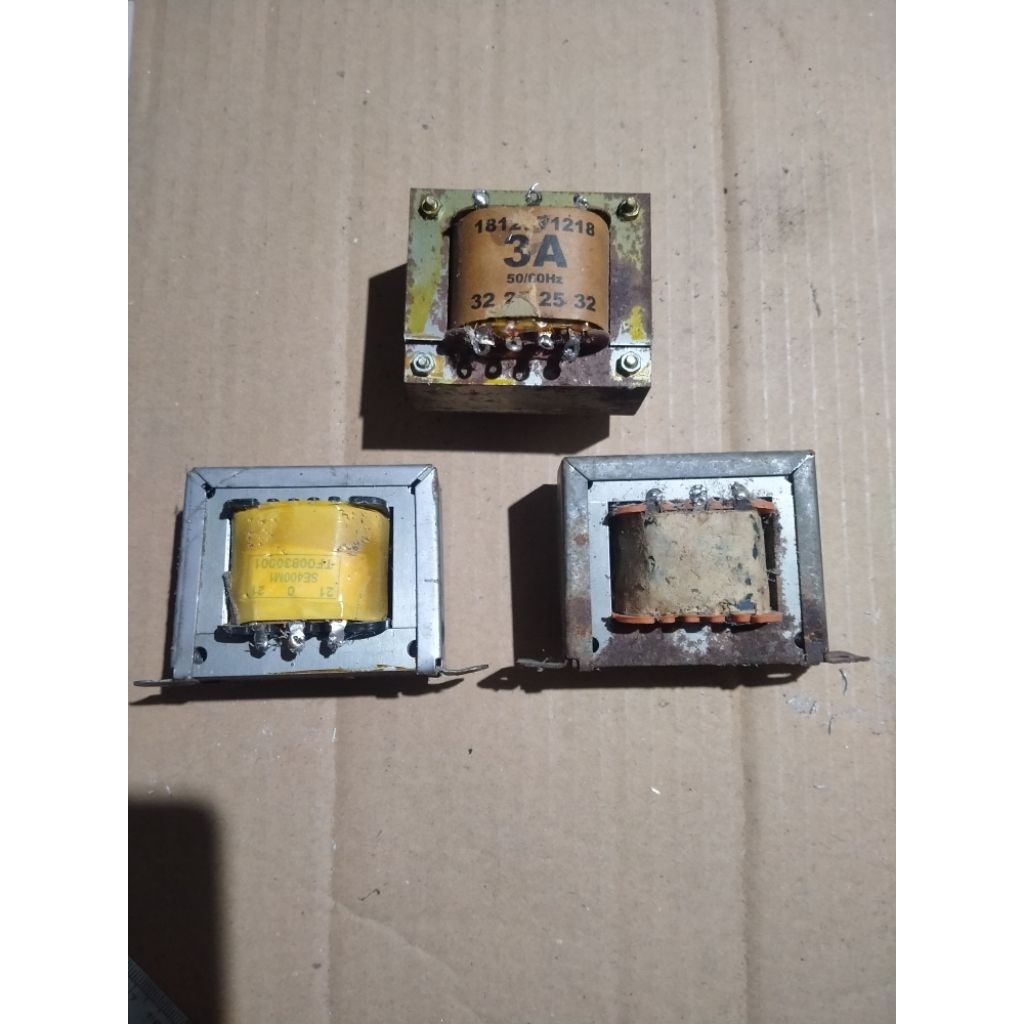 trafo bekas 3 amper copotan speaker aktif
