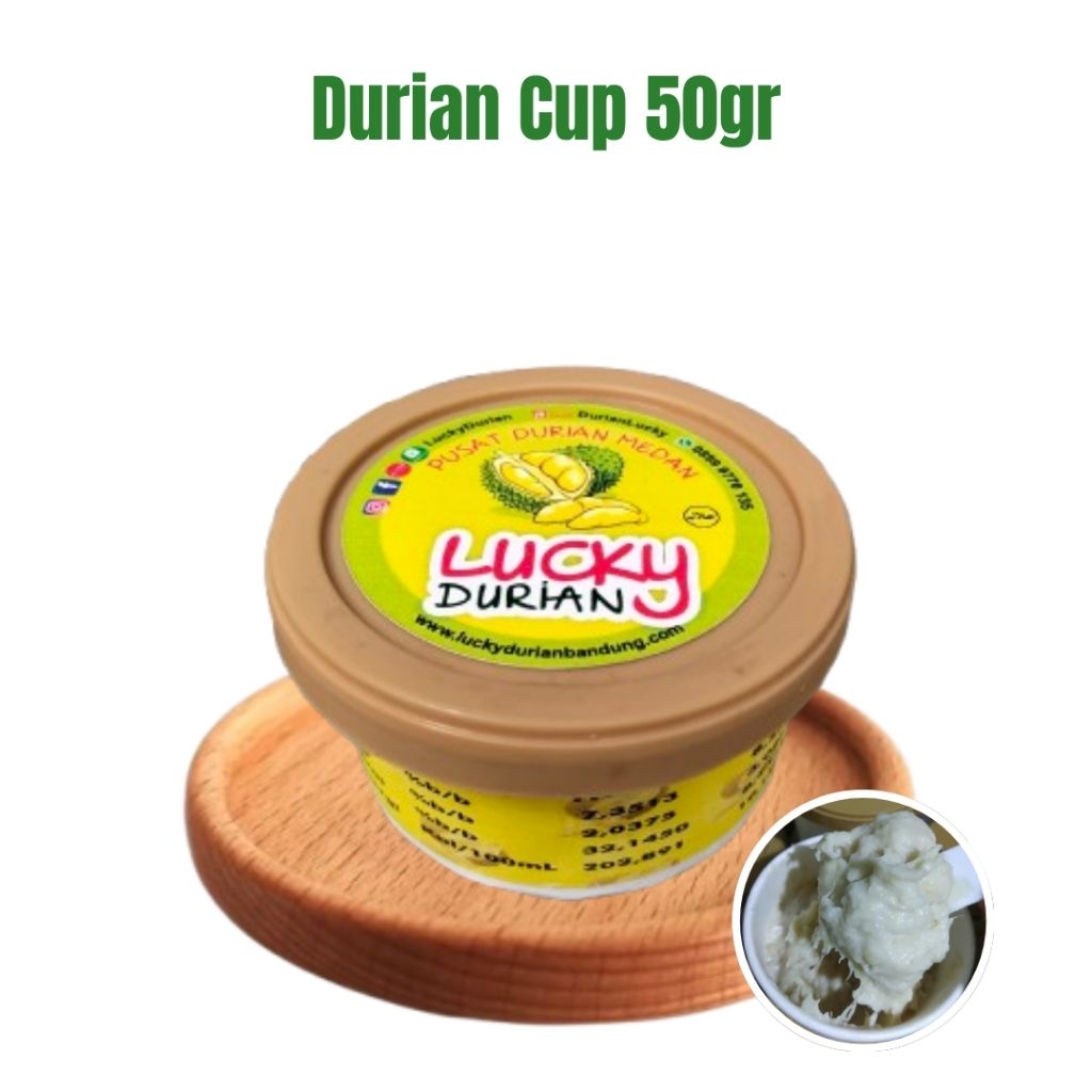 

Durian Cup 50gr