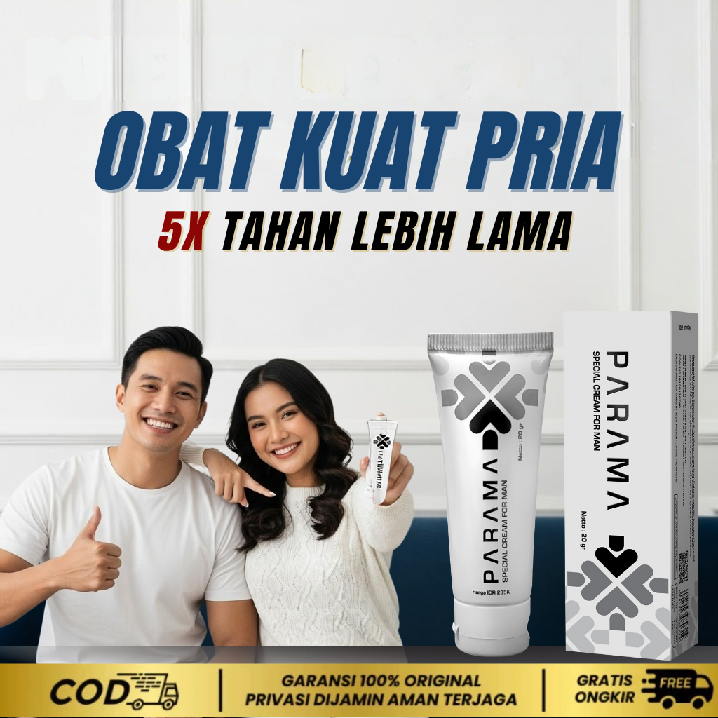 Parama Obat Kuat Oles Pria Tahan Lama Original BPOM