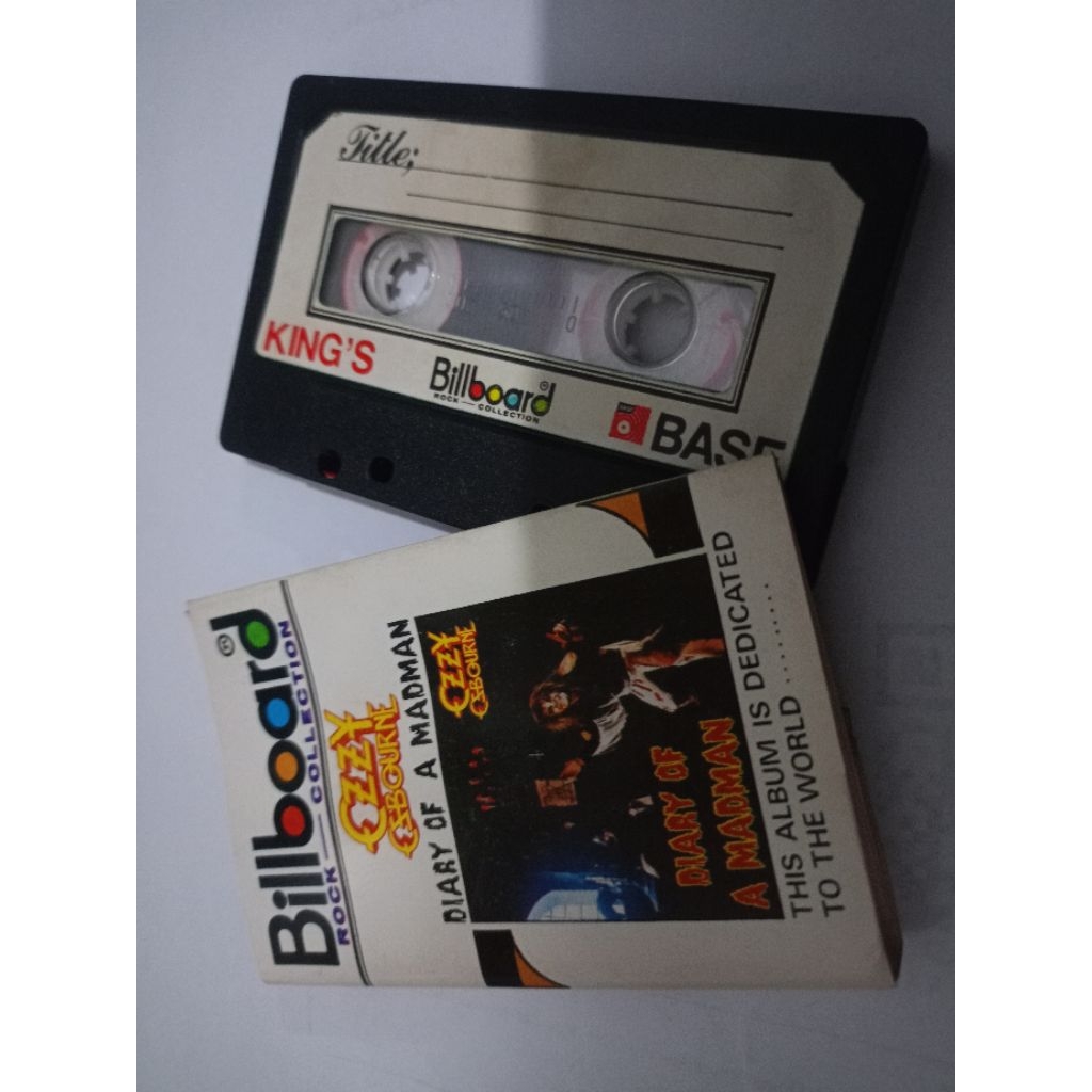 kaset Ozzy Osbourne - diary of a madman (Billboard recs)