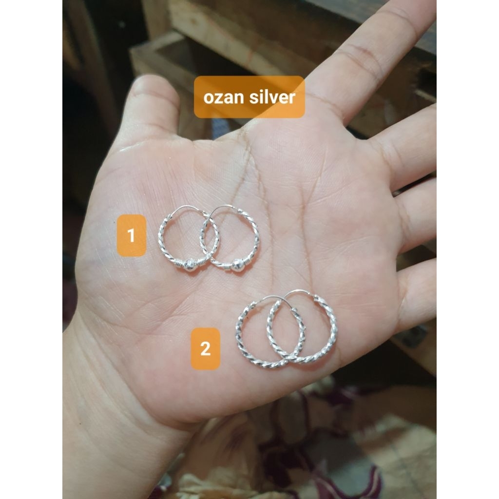 anting perak 925 dewasa