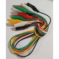 Jepit Buaya Jumper Warna Warni Set KECIL (Isi 10 Kabel)