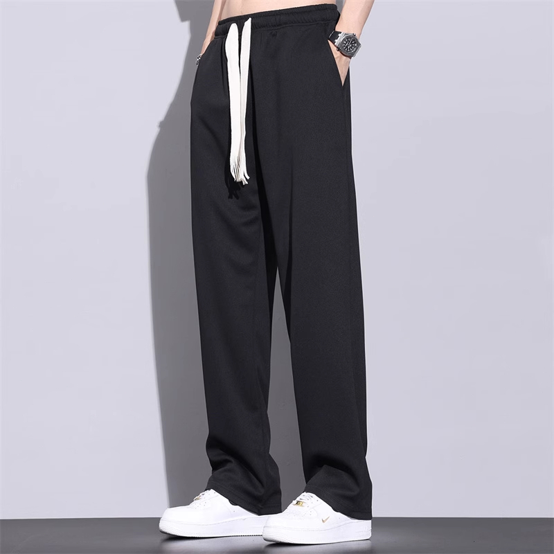 Celana Loose Pants Pria Celana panjang pria celana pinggang karet celana pria korea celana santai pr