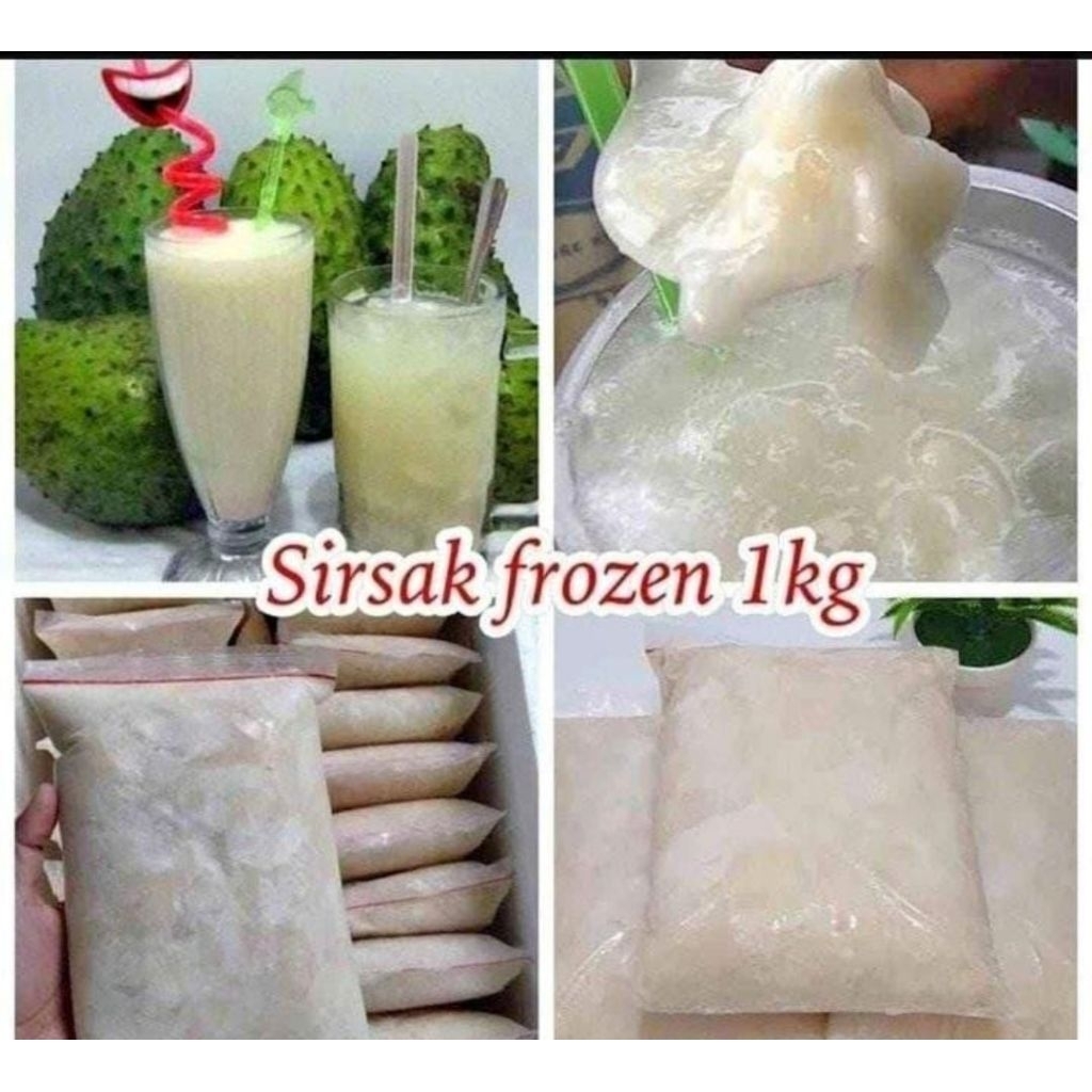 

Sirsak beku/frozen