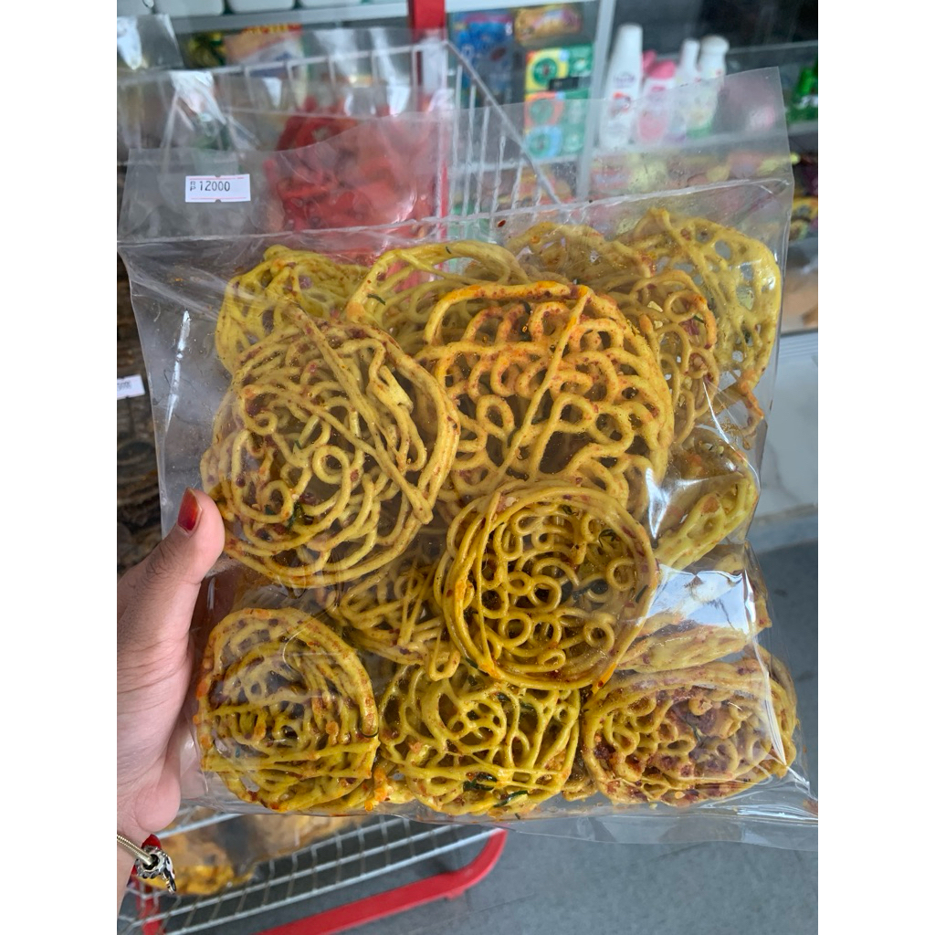 

Kerupuk anclom bantet