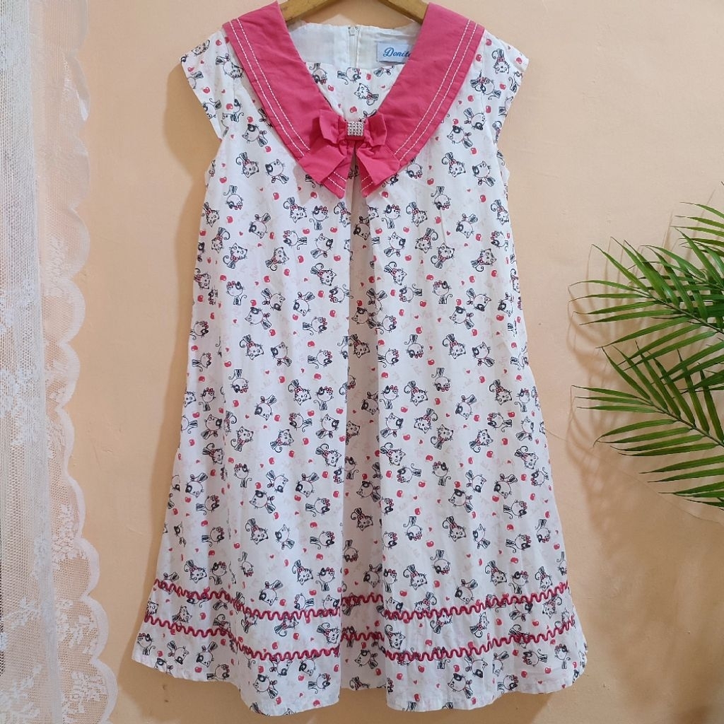 Donita Size 10 Dress Anak Perempuan Brand Matahari Preloved