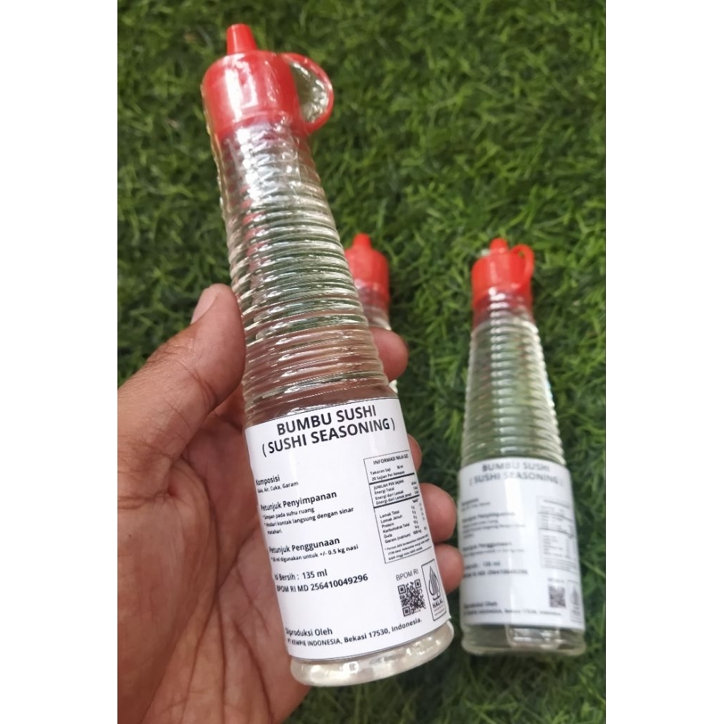 

KEWPIE SUSHI SEASONING REPACK KEMASAN 135 ML / BUMBU SUSHI / CUKA BERAS / CUKA SUSHI / SUSHI VINEGAR