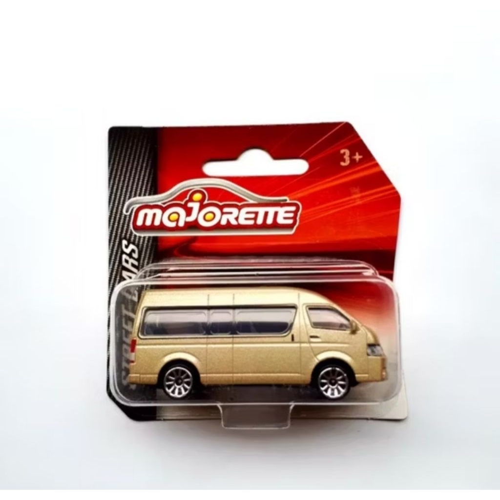 Majorette Toyota Hiace Gold Short Card