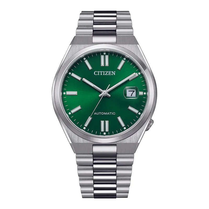 Citizen Mechanical NJ0150-81X Tsuyosa Automatic Men Green Dial Stainless Steel Strap