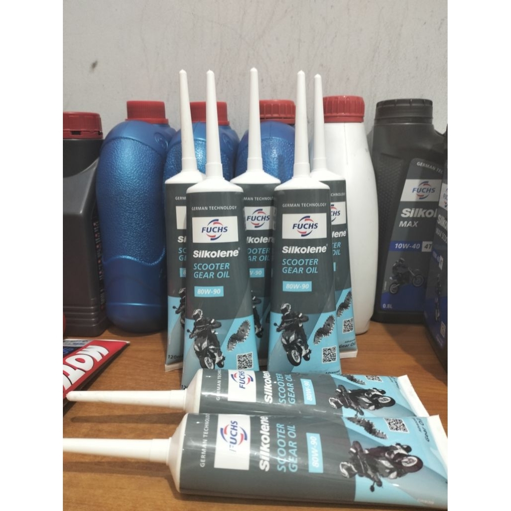 Oli Gardan FUCHS Silkolene Motor Scooter Gear 80W90