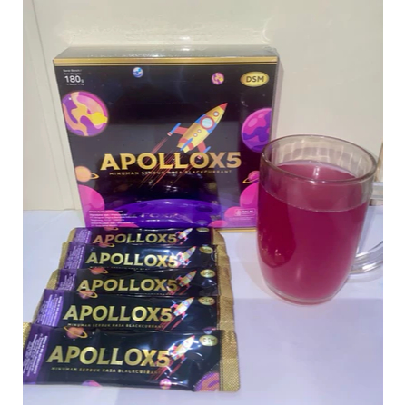 

APOLLO X5 Minuman serbuk rasa Blackcurrant / ecer 1 saset