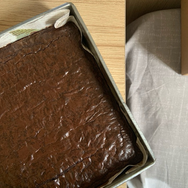 

Fudgy brownies espresso