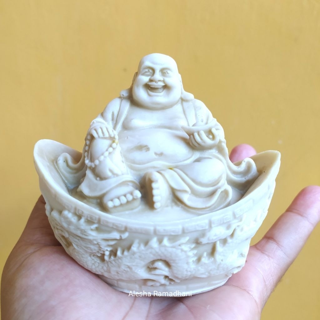 Patung Budha Tertawa Simbol Keberuntungan | Happy Budha