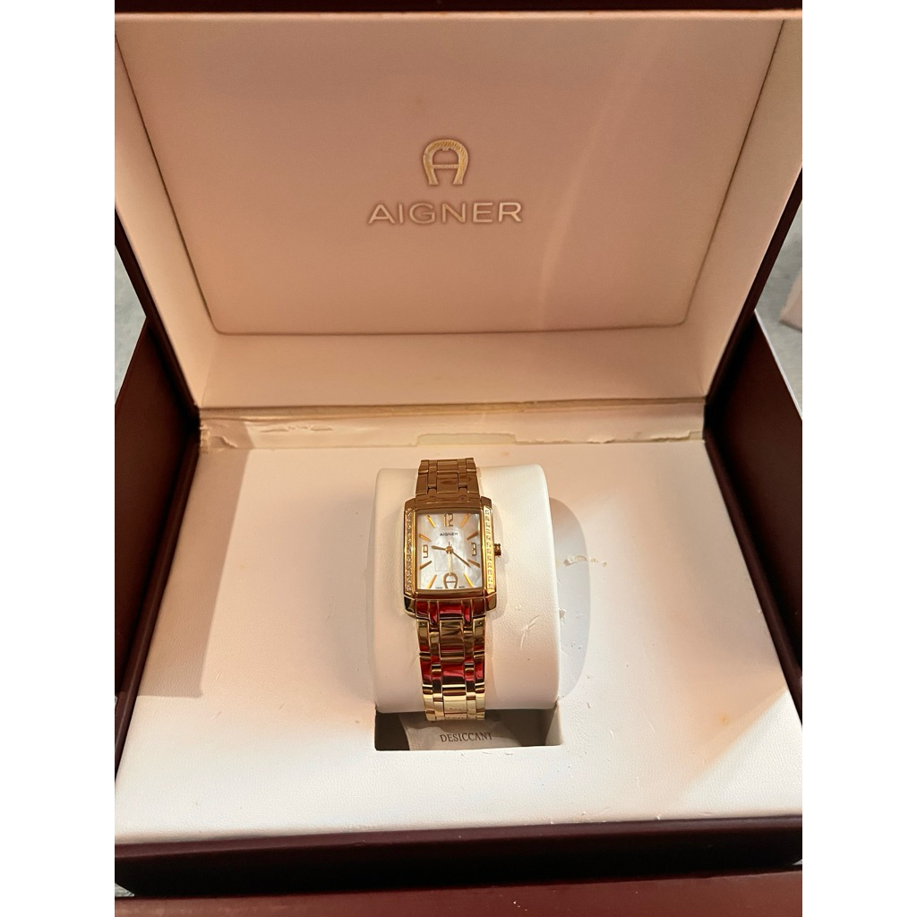 preloved jam aigner tali rantai oringinal