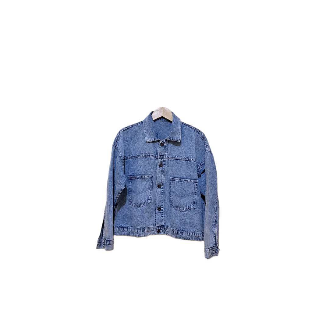 jaket jeans hijab wanita bagus banget