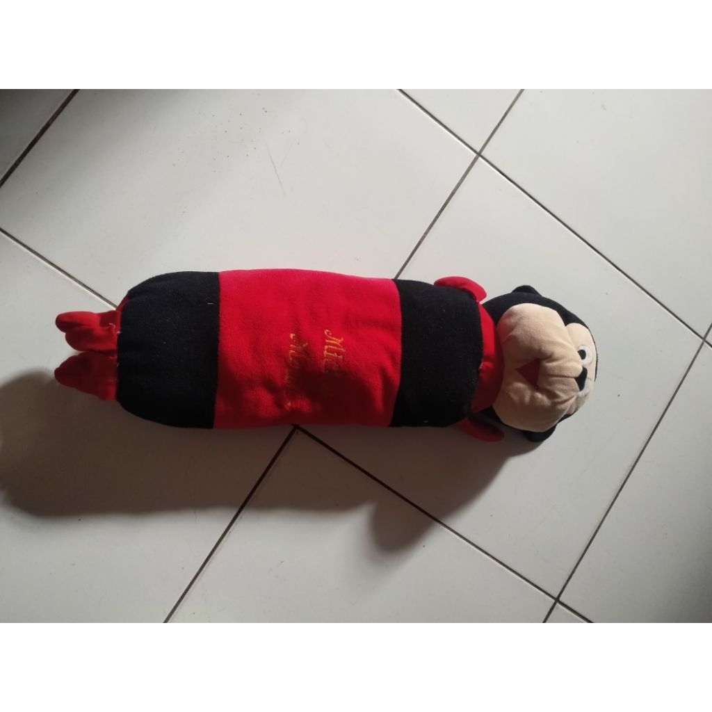 preloved boneka guling Mickey mouse