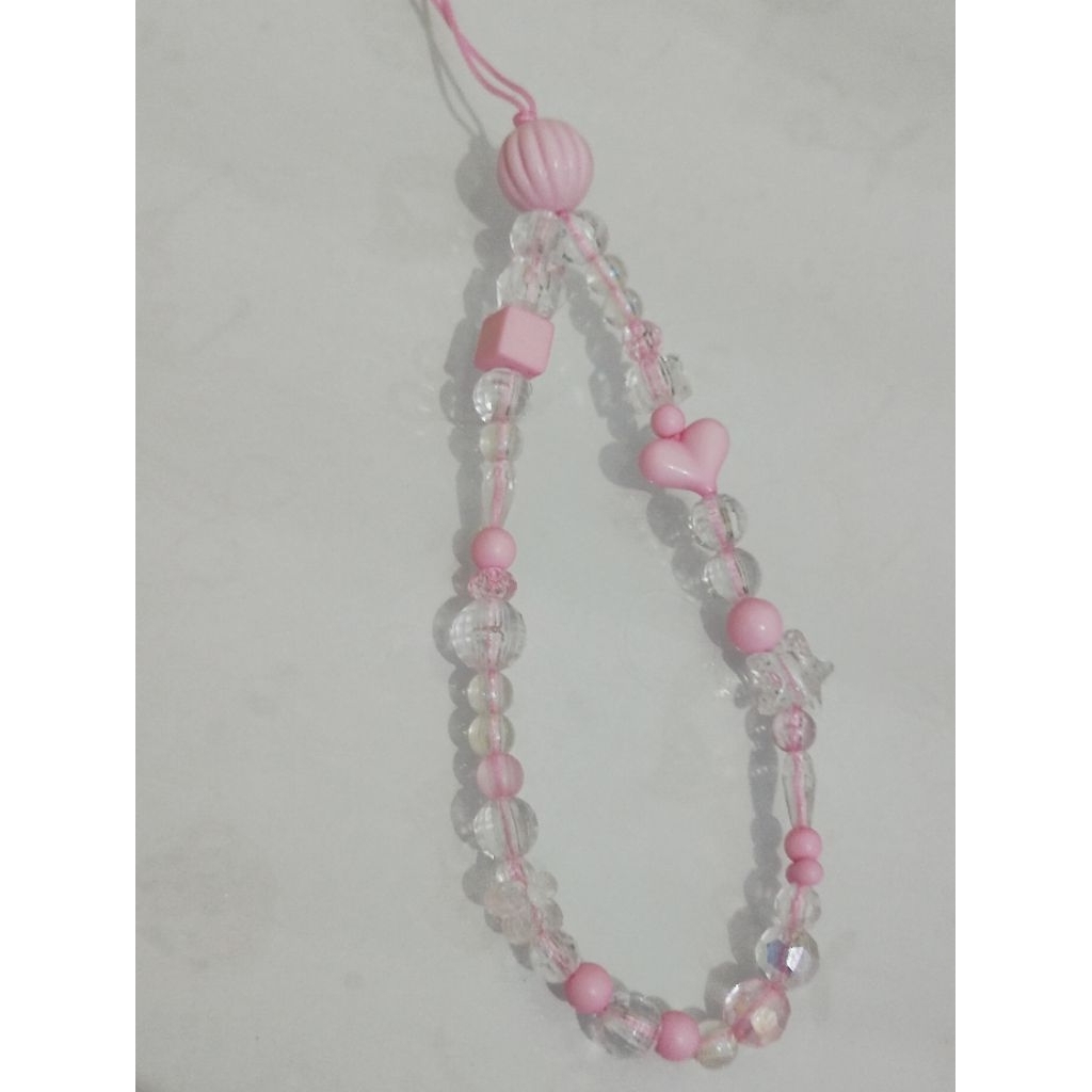 COLOURFUL DAY Gantungan HP/Strap HP Warna Pink Hitam Ungu