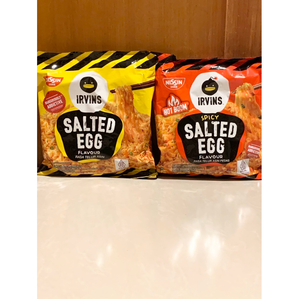 

Nissin IRVINS Salted Egg Noodle 117 gram