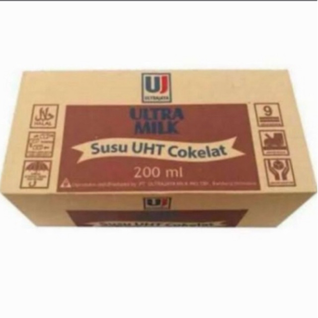 

Susu Ultra Milk 1 dus 200ml /coklat/full cream/strawbarry