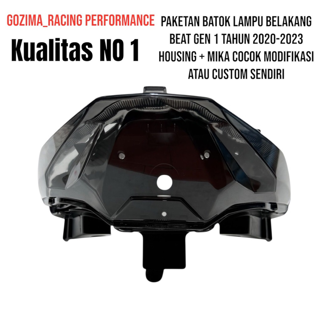 Paket Lampu Stoplamp Beat deluxe gen 1 housing plus mika Beat deluxe beat street Beat Gen 1 Tahun 20