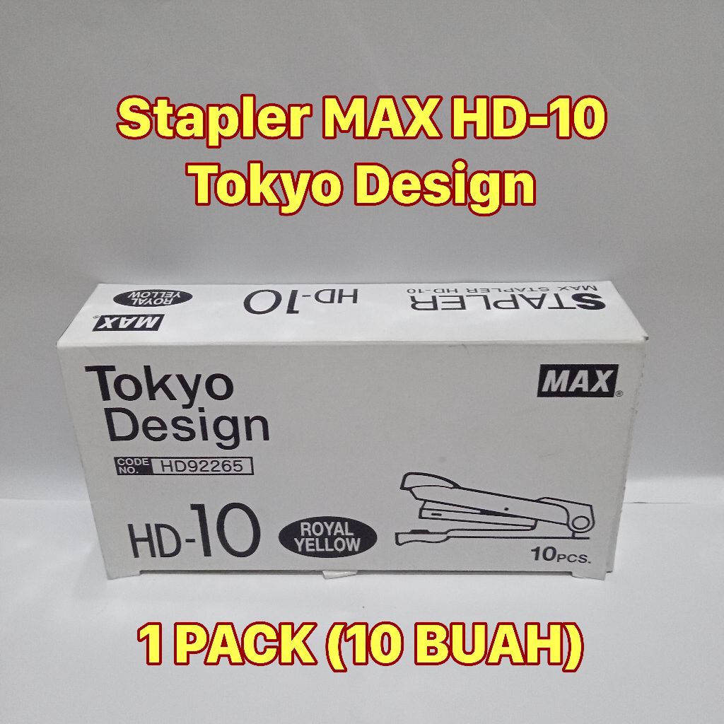 

Stapler Staples Hecter MAX HD-10 Tokyo Design 1pack (10 buah)